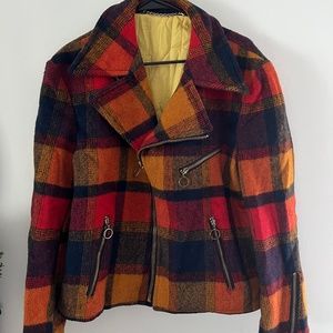 Vintage Plaid Jacket